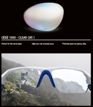 Lentes 1000 Clear cat. 1 - Cébé Lentes 1000 Clear cat. 1 - Cébé