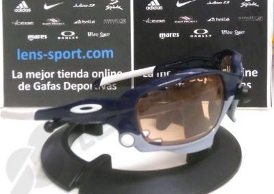 Gafas graduadas progresivas Oakley Racing Jacket | Bicromáticas (Progresivas. Hipermetropía y astigm. leve)