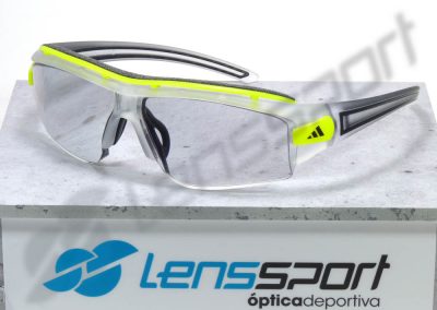 Gafas deportivas graduadas adidas Evil Eye Halfrim Pro | Fotocromática (hipermetropía elevada y astigmatismo leve)